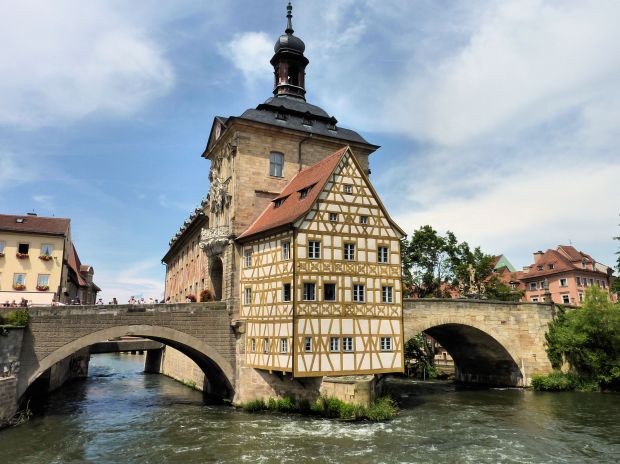Altes Rathaus in Bamberg. Altes Rathaus in Bamberg.