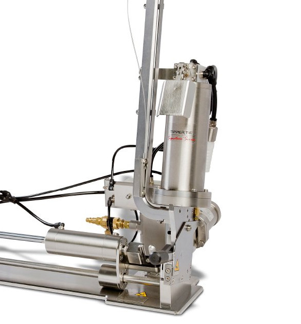 Tischclipper von Tipper Tie: Hier das Modell Press Tie-Clipmaschine SPR. Tischclipper von Tipper Tie: Hier das Modell Press Tie-Clipmaschine SPR.