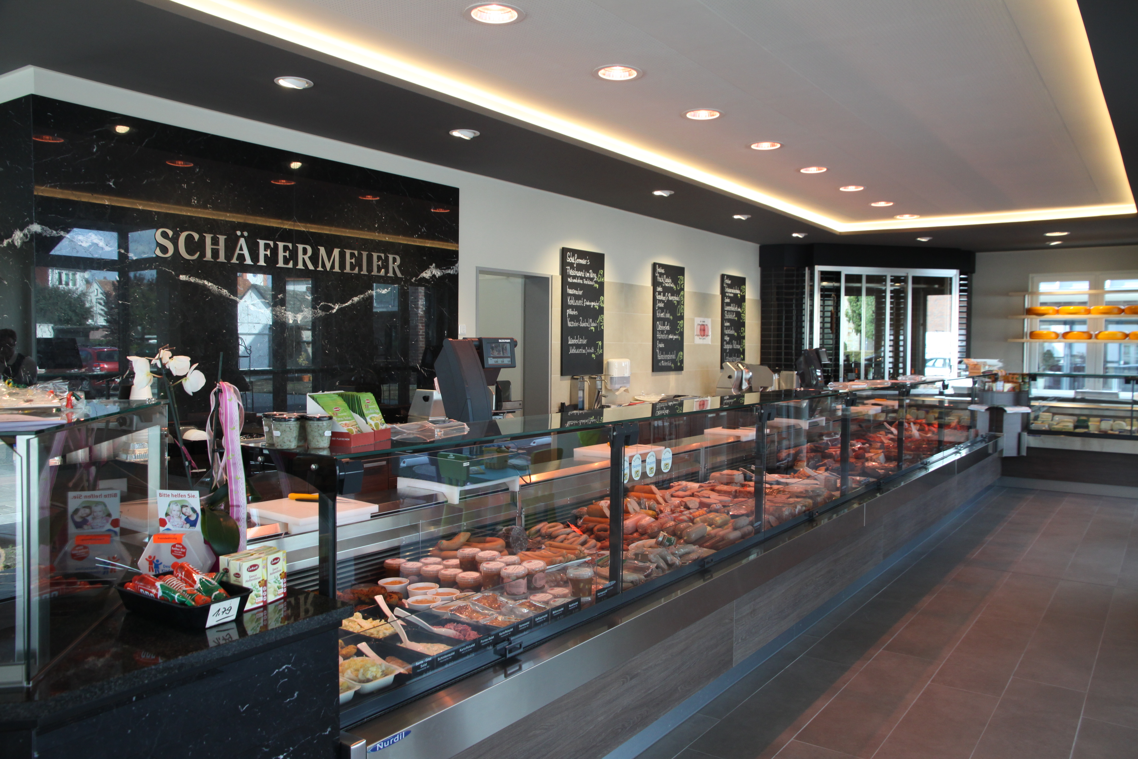 Fleischerei Schäfermeier Präsent, wo Kunden sind