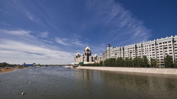 Kasachstans Hauptstadt Astana. Kasachstans Hauptstadt Astana.