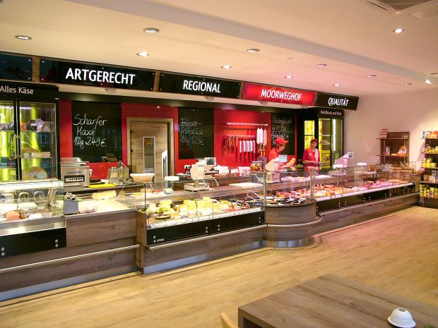 Innenansicht des Fachgeschäfts. Innenansicht des Fachgeschäfts.