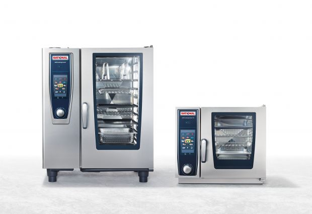 Der kleine Bruder des Self Cooking Centers hat 2/3-Format. Der kleine Bruder des Self Cooking Centers hat 2/3-Format.