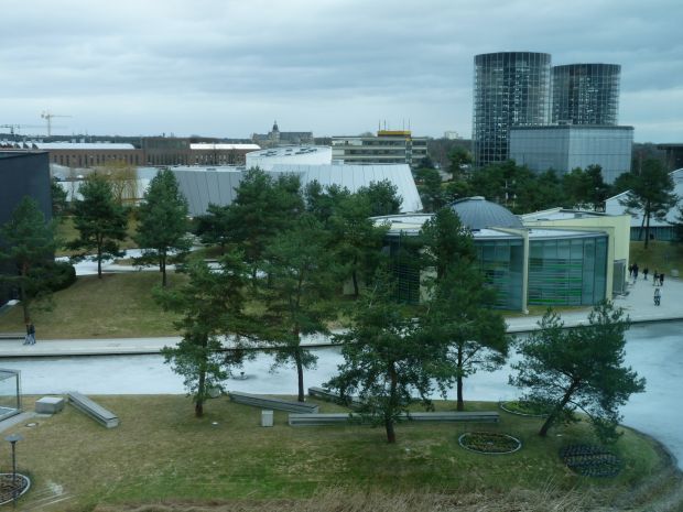 Die Autostadt in Wolfsburg. Die Autostadt in Wolfsburg.