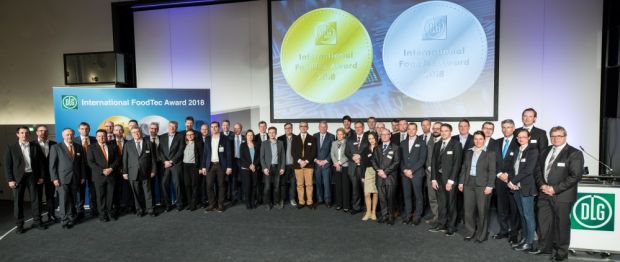 Die Preisträger des International FoodTec Award 2018. Die Preisträger des International FoodTec Award 2018.