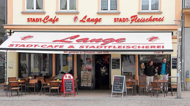 Fleischerei Lange in Schwerin. Fleischerei Lange in Schwerin.