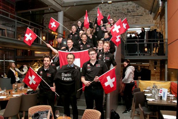 Großer Jubel: Das Schweizer Team hat den Internationalen Wettbewerb der Fleischerjugend für sich entschieden. Großer Jubel: Das Schweizer Team hat den Internationalen Wettbewerb der Fleischerjugend für sich entschieden.