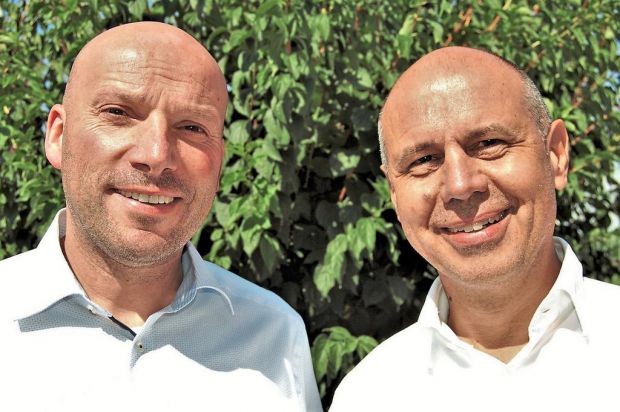Die beiden Müller-Geschäftsführer Heiko Klitsch (links) und Peter Schmitt. Die beiden Müller-Geschäftsführer Heiko Klitsch (links) und Peter Schmitt.