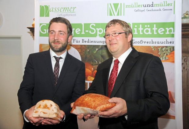 Die Geschäftsführung liegt in den Händen von Betriebswirt Frank Müller (links) und Lebensmitteltechnologen Matthias Müller. Die Geschäftsführung liegt in den Händen von Betriebswirt Frank Müller (links) und Lebensmitteltechnologen Matthias Müller.