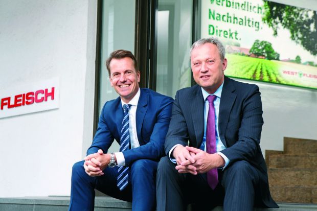 Carsten Schruck (links) und Johannes Steinhoff lenken die Westfleisch gemeinsam. Carsten Schruck (links) und Johannes Steinhoff lenken die Westfleisch gemeinsam.