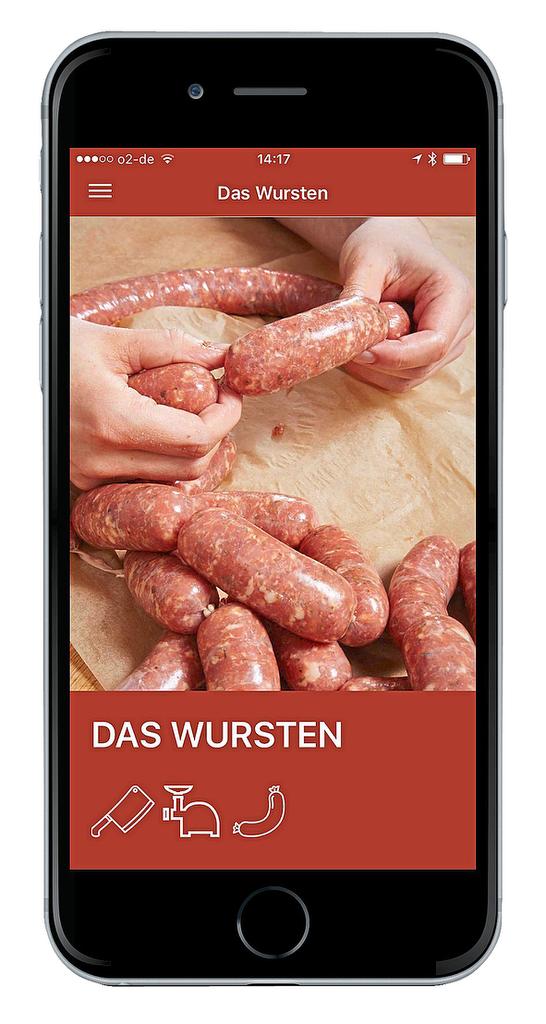 Ob Asiatische Rehwurst oder Maronen-Bratwurst: Die App bietet bereits 31Rezepturen. Ob Asiatische Rehwurst oder Maronen-Bratwurst: Die App bietet bereits 31Rezepturen.