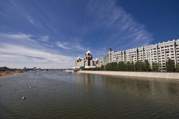 Astana ist die Hauptstadt Kasachstans mit rund 814.500 Einwohnern. Astana ist die Hauptstadt Kasachstans mit rund 814.500 Einwohnern.