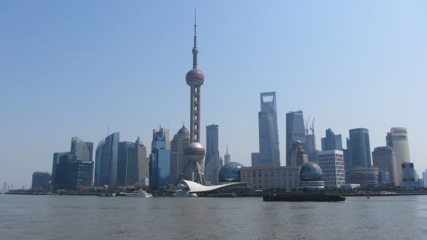 Skyline von Shanghai. Skyline von Shanghai.