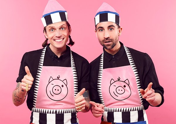 Eröffnen ihren ersten Diner (von links): Modeblogger Jakob Haupt und David Roth. Eröffnen ihren ersten Diner (von links): Modeblogger Jakob Haupt und David Roth.