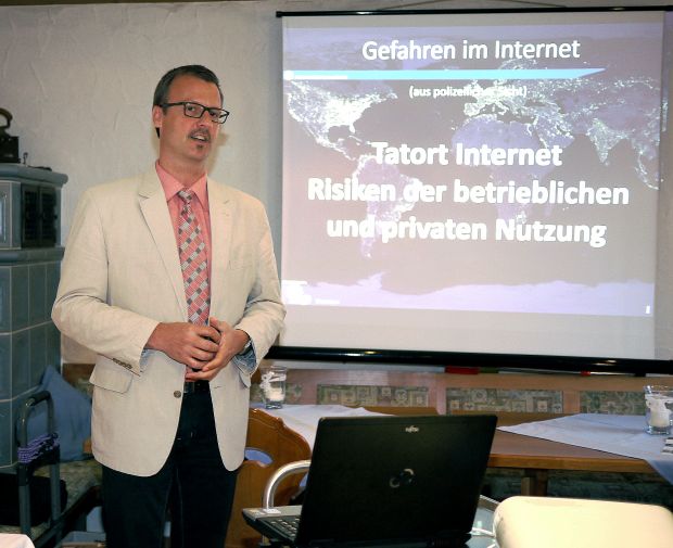 Kriminalhauptkommissar Armin Knorr. Kriminalhauptkommissar Armin Knorr.