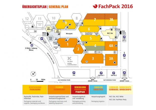 Die vier Hauptsegmente der FachPack auf einen Blick Die vier Hauptsegmente der FachPack auf einen Blick