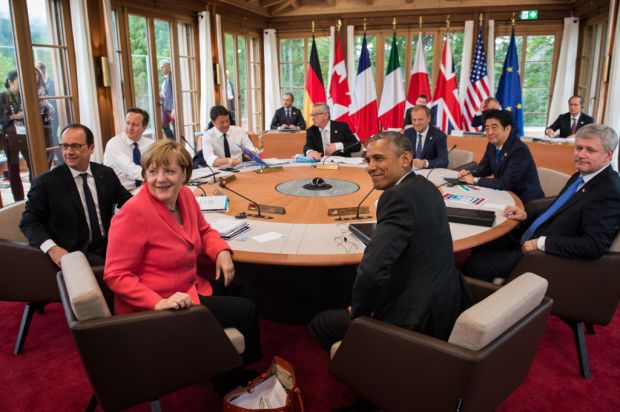 G7-Gipfel in Schloss Elmau - 8. Juni 2015 G7-Gipfel in Schloss Elmau - 8. Juni 2015