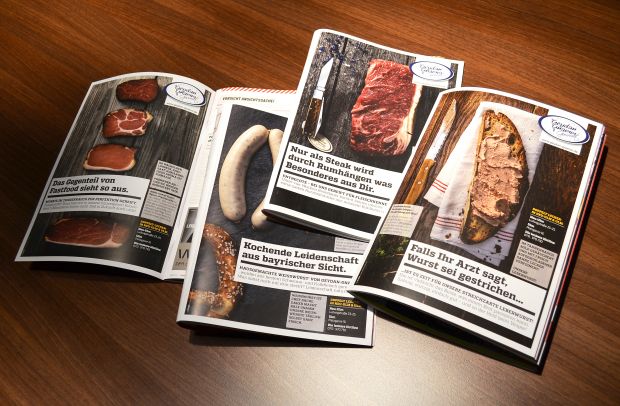 Die Motive der Kampagne auf Cityplakaten und in Stadtmagazinen. Die Motive der Kampagne auf Cityplakaten und in Stadtmagazinen.