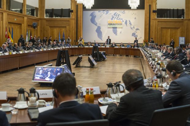 Das Agrarministertreffen zum Global Forum for Food and Agriculture 2016. Das Agrarministertreffen zum Global Forum for Food and Agriculture 2016.
