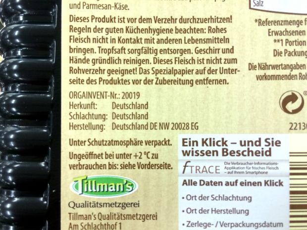 Die EU-Parlamentarier fordern die Etikettierung der Herkunft jetzt auch für „leicht verarbeitete“ Fleischerzeugnisse. Die EU-Parlamentarier fordern die Etikettierung der Herkunft jetzt auch für „leicht verarbeitete“ Fleischerzeugnisse.