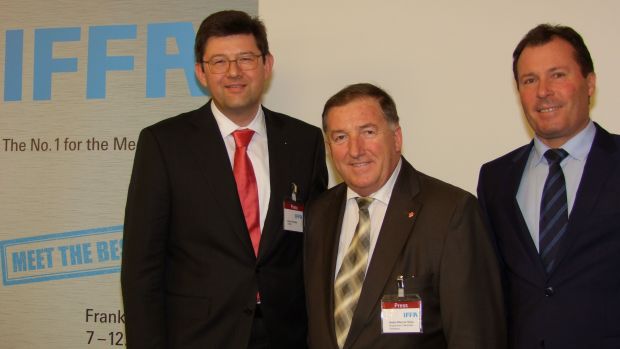 Laden ein zur IFFA (von links): Klaus Schröter, Heinz-Werner Süss und Wolfgang Marzin. Laden ein zur IFFA (von links): Klaus Schröter, Heinz-Werner Süss und Wolfgang Marzin.