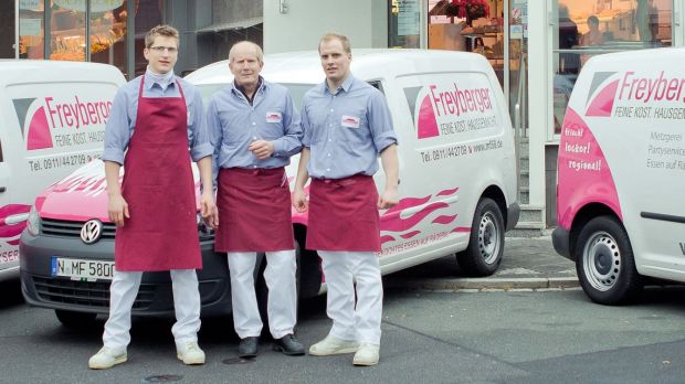 Setzen auf Kundenorientierung, Qualität und Modernität (von links): Dirk, Reiner und Sven Freyberger. Setzen auf Kundenorientierung, Qualität und Modernität (von links): Dirk, Reiner und Sven Freyberger.