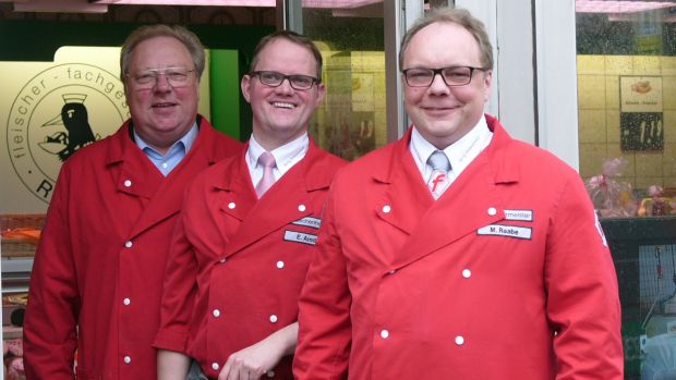 Kreative Köpfe (von links): Peter Raabe, Erich Arndt und Michael Raabe. Kreative Köpfe (von links): Peter Raabe, Erich Arndt und Michael Raabe.