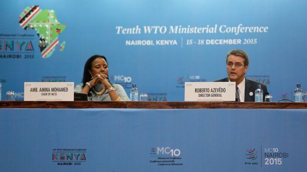 Tenth WTO Ministerial Conference in Nairobi. Tenth WTO Ministerial Conference in Nairobi.