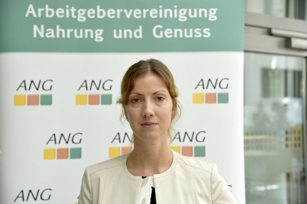 Stefanie Sabet, Hauptgeschäftsführerin Arbeitgebervereinigung Nahrung und Genuss (ANG). Stefanie Sabet, Hauptgeschäftsführerin Arbeitgebervereinigung Nahrung und Genuss (ANG).