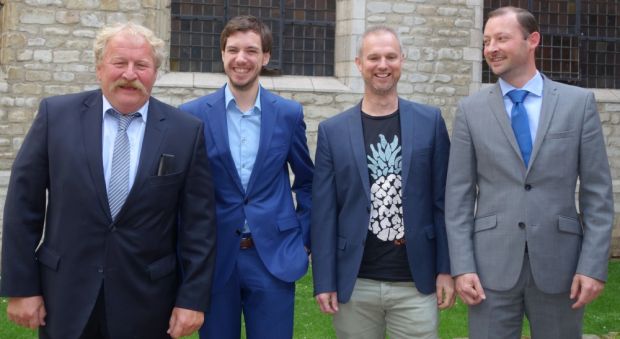 Bester Stimmung zeigten sich (von links) BMO-Geschäftsführer René Maillard, Soziologe Filip Degreef sowie die Marketing-Manager Kris Michiels und Joris Coenen vom Belgian Meat Office (BMO), weil belgisches Fleisch nicht nur in der Heimat beliebt ist. Bester Stimmung zeigten sich (von links) BMO-Geschäftsführer René Maillard, Soziologe Filip Degreef sowie die Marketing-Manager Kris Michiels und Joris Coenen vom Belgian Meat Office (BMO), weil belgisches Fleisch nicht nur in der Heimat beliebt ist.