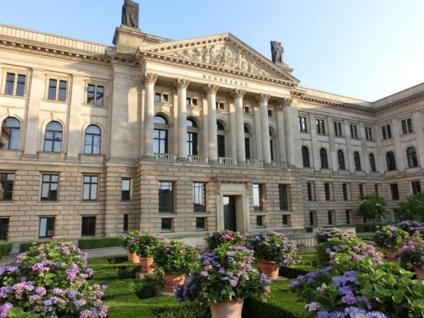 Der Bundesrat im Berliner Regierungsviertel. Der Bundesrat im Berliner Regierungsviertel.