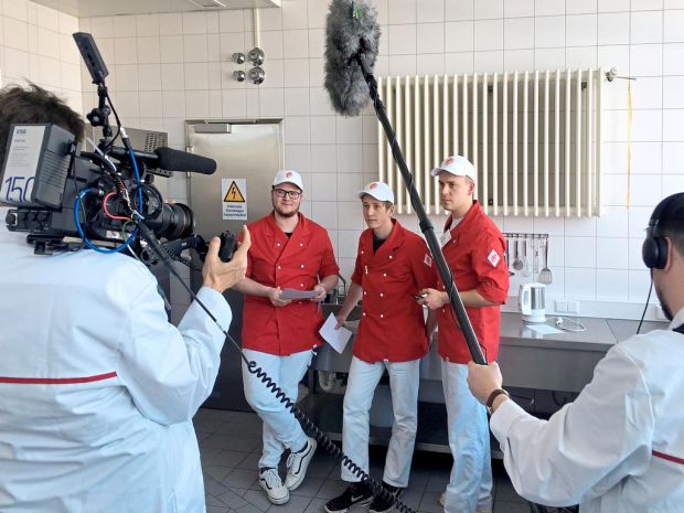 Kreativität ist gefragt beim Dreh eines Spots. Kreativität ist gefragt beim Dreh eines Spots.
