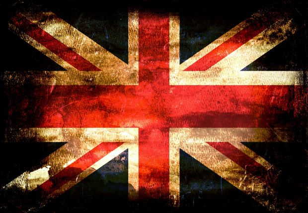 Die Flagge des Vereinigten Königreichs von Großbritannien und Nordirland: der Union Jack. Die Flagge des Vereinigten Königreichs von Großbritannien und Nordirland: der Union Jack.