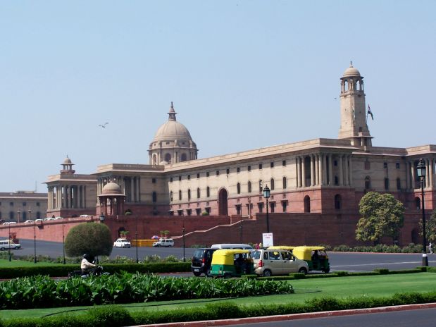 Regierungsgebäude in Neu Delhi. Regierungsgebäude in Neu Delhi.