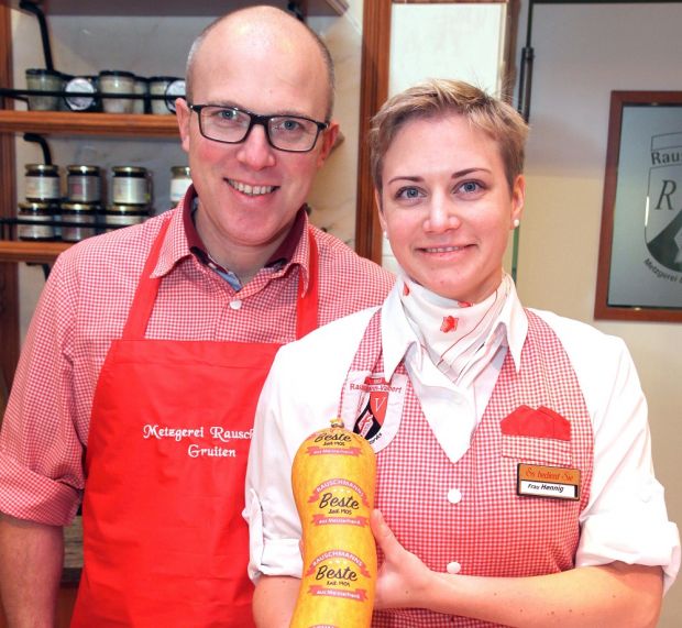 Die beste Leberwurst „aus Meisterhand“: Alexander und Kathrin Hennig setzen auf eigene Schlachtung. Die beste Leberwurst „aus Meisterhand“: Alexander und Kathrin Hennig setzen auf eigene Schlachtung.