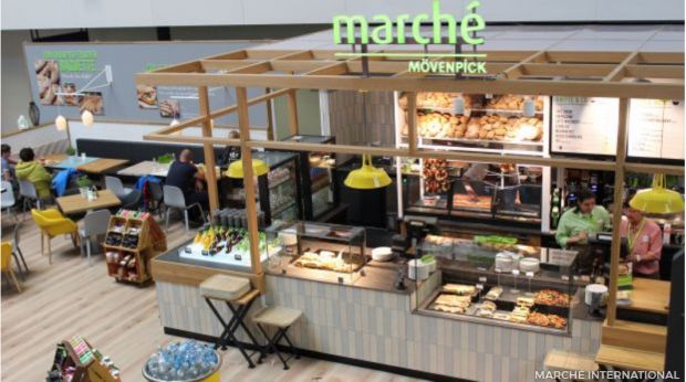 Die neue Sandwich Manufaktur von Marché Mövenpick am Leipziger Flughafen. Die neue Sandwich Manufaktur von Marché Mövenpick am Leipziger Flughafen.