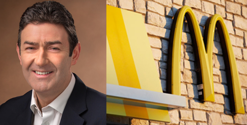 McDonald's CEO Steve Easterbrook McDonald's CEO Steve Easterbrook