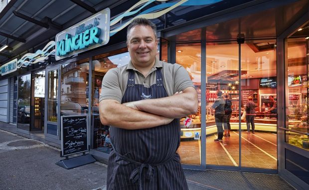 Thomas Klingler spielt seine Stärken aus: als Handwerksmeister und Fleisch-Sommelier. Thomas Klingler spielt seine Stärken aus: als Handwerksmeister und Fleisch-Sommelier.