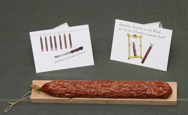 Verzaubernde Werbung mit der Ahlen Wurst. Verzaubernde Werbung mit der Ahlen Wurst.