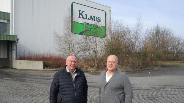 Allfein-Geschäftsführer Bernhard Stroer (links) und Christoph Klaus, Geschäftsführer der Klaus GmbH. Allfein-Geschäftsführer Bernhard Stroer (links) und Christoph Klaus, Geschäftsführer der Klaus GmbH.