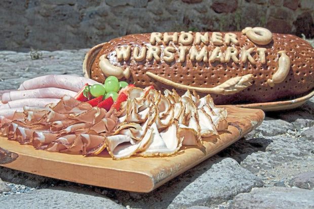 Wie gut handwerklich erzeugte Spezialitäten schmecken, erfahren Besucher beim Rhöner Wurstmarkt. Wie gut handwerklich erzeugte Spezialitäten schmecken, erfahren Besucher beim Rhöner Wurstmarkt.