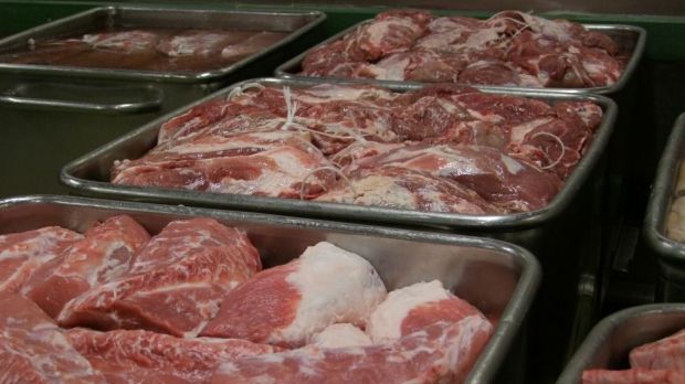 Schweinefleisch wird verhalten gehandelt. Schweinefleisch wird verhalten gehandelt.