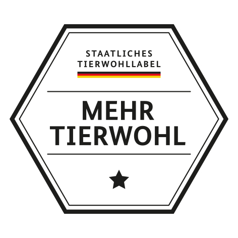 So soll es aussehen: Das staatliche Tierwohlsiegel. So soll es aussehen: Das staatliche Tierwohlsiegel.
