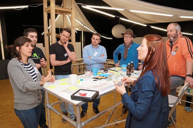 Die gemeinsame Ideenfindung zur Bewältigung von Herausforderung stand im Mittelpunkt des Workshops. Die gemeinsame Ideenfindung zur Bewältigung von Herausforderung stand im Mittelpunkt des Workshops.