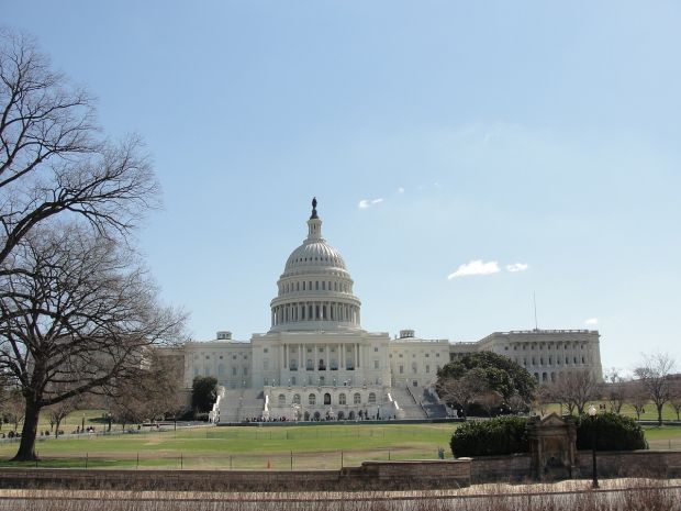 Das Capitol in Washington. Das Capitol in Washington.