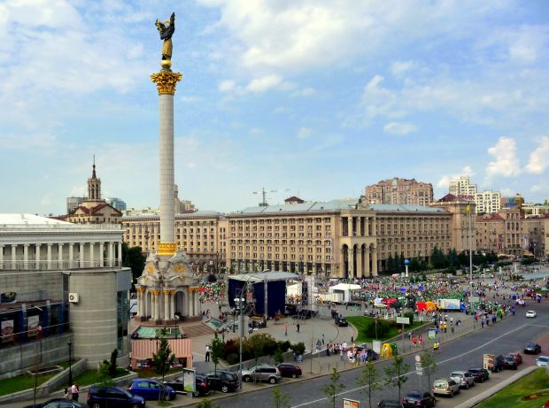 Platz der Unabhängigkeit in Kiew Platz der Unabhängigkeit in Kiew