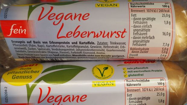 Vegane Leberwurst Vegane Leberwurst