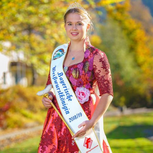 Neue Weißwurstkönigin: Magdalena Heimann. Neue Weißwurstkönigin: Magdalena Heimann.