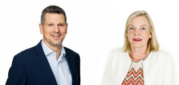 Jürg Bräm und Ulla Basqué. Jürg Bräm und Ulla Basqué.