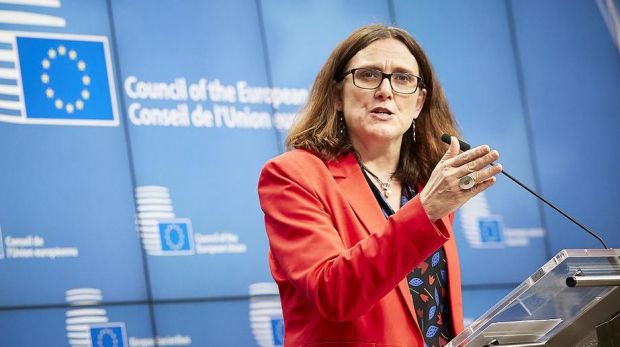 EU-Handelskommissarin Cecilia Malmström. EU-Handelskommissarin Cecilia Malmström.