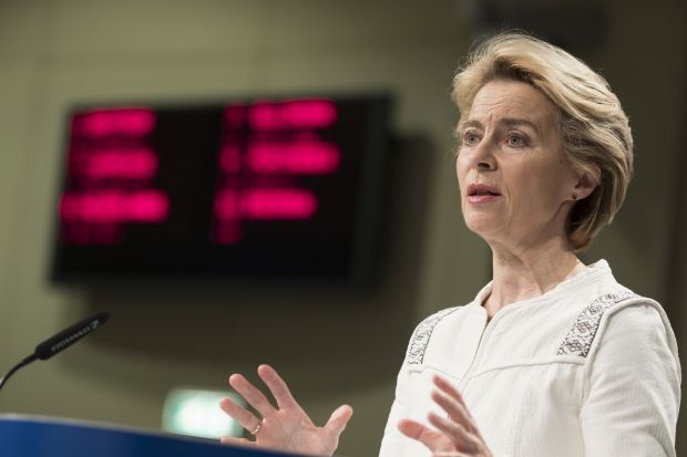 Die neue Präsidentin der EU-Kommission, Ursula von der Leyen, präsentierte in Brüssel den „Green Deal“. Die neue Präsidentin der EU-Kommission, Ursula von der Leyen, präsentierte in Brüssel den „Green Deal“.